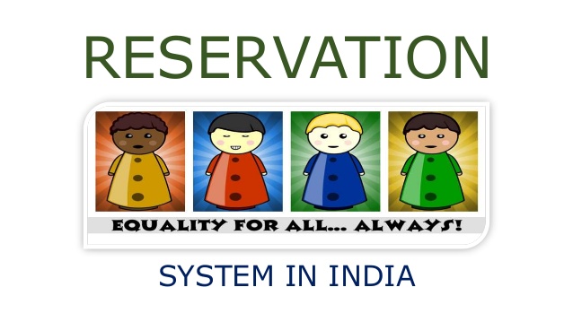 thesis on reservation system in india